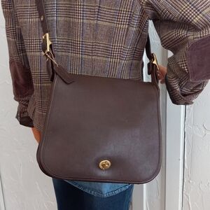 Coach, Stewardess bag #9525 Mahogany Brown